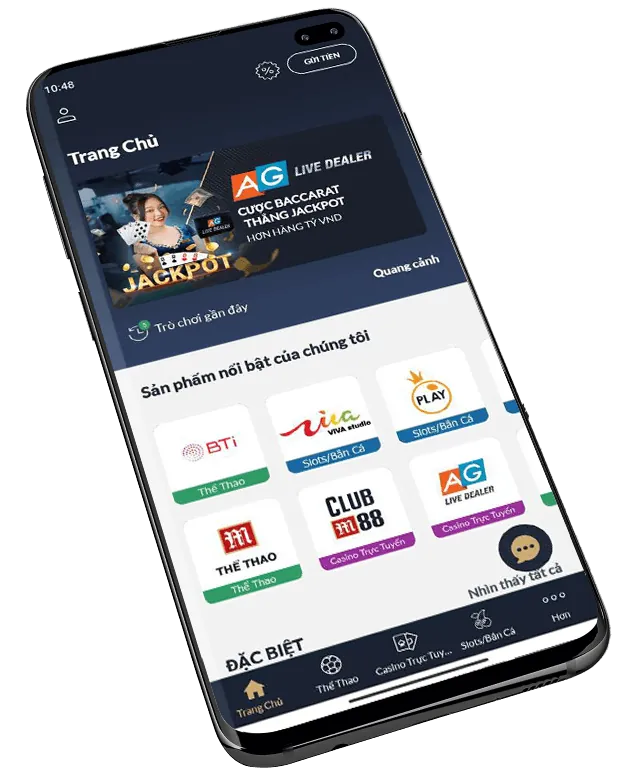 Ưu đãi độc quyền trên 888 casino app